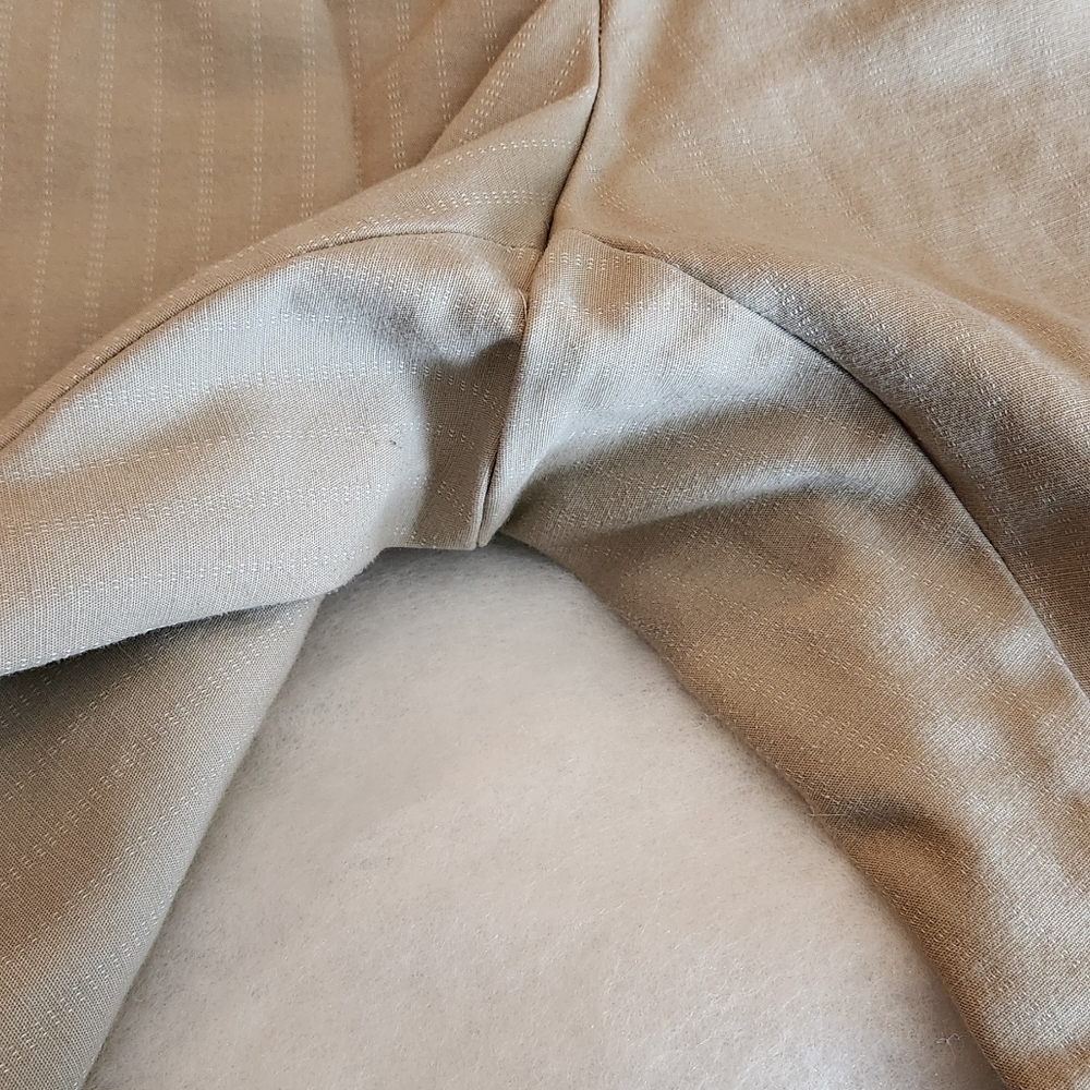 Lane Bryant Beige Pinstripe Trousers - Picture 10 of 12